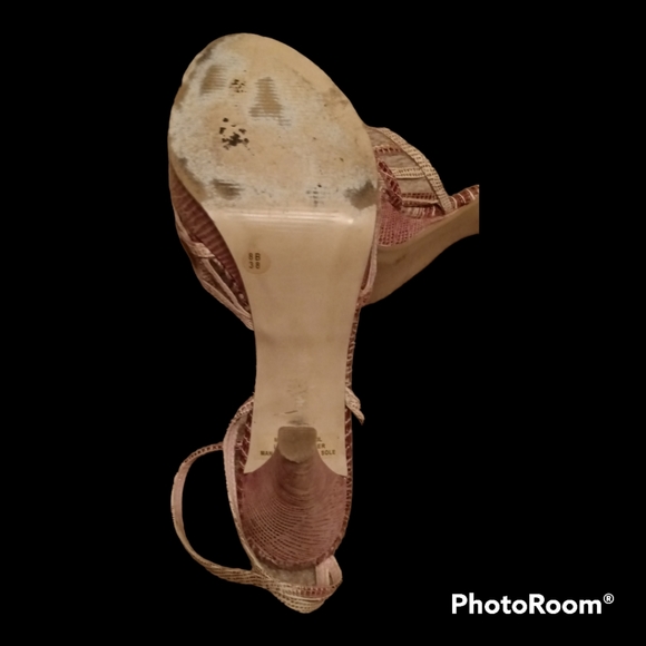 Women's BCBG Snakeskin Heels - Picture 4 of 6